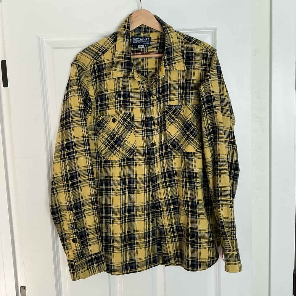 Iron heart 9 oz flannel